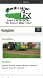 Mobile Screenshot of fxturfspecialists.com